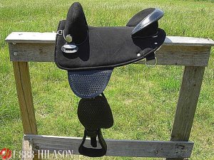 E109 Hilason Treeless Western Endurance Trail Saddle 17