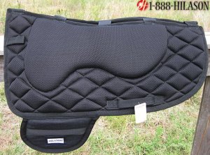 WESTERN TREELESS SADDLE PAD MEMORY FOAM AND ANTI SLIP fits Bob Marshall Saddle
