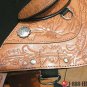 TW309 Hilason Treeless Western Barrel Trail Saddle 12