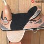 TW303 Hilason Treeless Western Barrel Trail Saddle 12