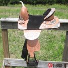 TW275 Hilason Treeless Western Barrel Trail Saddle 12