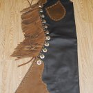 Pro Rodeo Bronc/Bull-Riding Show Leather Chaps PBR PRCA 764