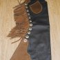 Pro Rodeo Bronc/Bull-Riding Show Leather Chaps PBR PRCA 764