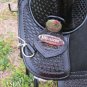 AW110BK Hilason Treeless Western Trail Barrel Saddle 15