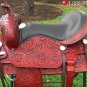 TO525 Hilason Treeless Western Barrel Trail Saddle 17