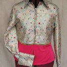 2594 Hilason Showmanship Rail Pleasure Jacket Shirt LRG