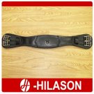 GI108 Hilason Padded Leather English Dressage Saddle Girth 26