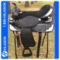 TO511BK Hilason Treeless Western Barrel Trail Saddle 15