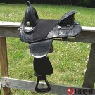 TW238 Hilason Treeless Western Barrel Trail Saddle 14