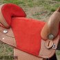 TW264 Hilason Treeless Western Barrel Trail Saddle 17