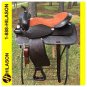 TO515DB Hilason Treeless Western Barrel Trail Saddle 17