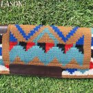 LB154 HILASON WESTERN MEMORY FOAM WOOL SADDLE PAD BLANKET NEW ZEALAND