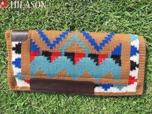 LB154 HILASON WESTERN MEMORY FOAM WOOL SADDLE PAD BLANKET NEW ZEALAND