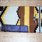 LB155 HILASON WESTERN MEMORY FOAM WOOL SADDLE PAD BLANKET NEW ZEALAND