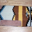 LB158 HILASON WESTERN MEMORY FOAM WOOL SADDLE PAD BLANKET NEW ZEALAND