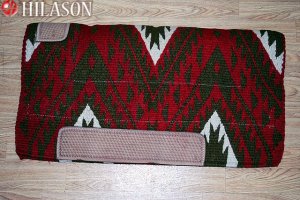 LB170 HILASON WESTERN MEMORY FOAM WOOL SADDLE PAD BLANKET NEW ZEALAND