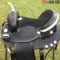 TO504BK Hilason Treeless Western Barrel Trail Saddle 16