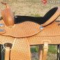 ASTO100 Hilason Treeless Western Barrel Trail Saddle 16
