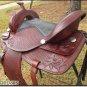 TO507 Hilason Treeless Western Barrel Trail Saddle 16