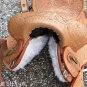 AX206 Hilason Brand New Hand Made Bronc Saddle 17 Seat