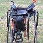 Hilason Treeless Western Barrel Trail Saddle 15 TO524BK