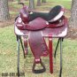 Hilason Treeless Western Barrel Trail Saddle 15 TO511M