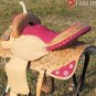 TT922 Flex-Tree Barrel Racing Trail Western Saddle 15