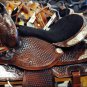 TO100DBF- HILASON TREELESS WESTERN TRAIL BARREL RACING SADDLE 14" 15" 16" 17"