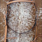 NEW HILASON COWHIDE LEATHER HORSE BRIDLE HEADSTALL WESTERN TACK NATURAL429HSS
