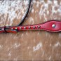 HILASON LEATHER HORSE BRIDLE HEADSTALL BREAST COLLAR WESTERN TACK MAHOGANY 308MS