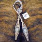 HILASON LEATHER WESTERN BLING RHINESTONE INLAY ONE EAR HORSE BRIDLE HEADSTALL G9
