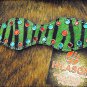 WESTERN ZEBRA HAIR ON LEATHER ONE EAR HORSE HEADSTALL BREAST COLLAR CRYSTALS S00