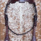 NEW HILASON LEATHER HORSE BRIDLE HEADSTALL WESTERN TACK DARK BROWN S4