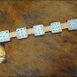 NEW HILASON LEATHER HORSE BREAST COLLAR WESTERN W/ BLING BLUE CRYSTAL CONCHOS