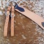 NEW HILASON COWHIDE LEATHER HORSE BREAST COLLAR WESTERN TACK NATURAL 426BCS