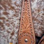 F-PA380-HS HILASON WESTERN HAND TOOLED LEATHER HORSE BRIDLE HEADSTALL