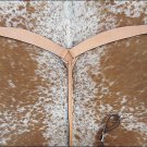 NEW HILASON COWHIDE LEATHER HORSE BREAST COLLAR WESTERN TACK NATURAL 427BCS