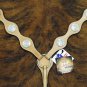 HILASON HORSE BREAST COLLAR WESTERN LEATHER BLING BERRY AB CRYSTAL CONCHO S91