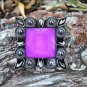 CN019F- 32 ROSE SQUARE RHINESTONE  CRYSTAL CONCHOS  HEADSTALL BLING COWGIRL TACK