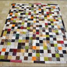 FULL COWHIDE REAL HAIR ON PURE BRAZILIAN LEATHER SKIN RECTANGULAR RUG