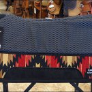 EQUI-TECH PRO SERIES SALSA SQUARE SKIRT TACKY TACK CONTOURED SADDLE PAD - BLACK