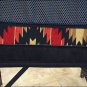 EQUI-TECH PRO SERIES SALSA SQUARE SKIRT TACKY TACK CONTOURED SADDLE PAD - BLACK