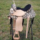 F- TT918 HILASON FLEX-TREE BARREL RACING TRAIL RIDING WESTERN SADDLE 15