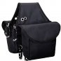 WEAVER LEATHER INSULATED NYLON SADDLE BAG - BLACK