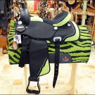 CS121F- HILASON WESTERN SYNTHETIC TRAIL PLEASURE SADDLE 15" 16"