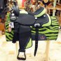 CS121F- HILASON WESTERN SYNTHETIC TRAIL PLEASURE SADDLE 15" 16"