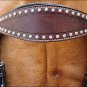 HILASON WESTERN LEATHER HORSE BRIDLE HEADSTALL - CHOCOLATE BROWN S463
