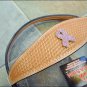 F- HILASON WESTERN LEATHER HEADSTALL & BREAST COLLAR SET W/ BREAST CANCER CONCHO
