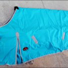 HILASON 600D HEAVY WINTER WATERPROOF TEAL STABLE BLANKET RUG HORSE WEAR COAT 75