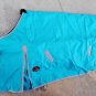 HILASON 600D HEAVY WINTER WATERPROOF TEAL STABLE BLANKET RUG HORSE WEAR COAT 75
